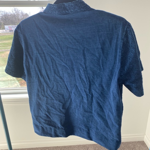 Focus USA denim 90s/2000s top - Picture 4 of 4